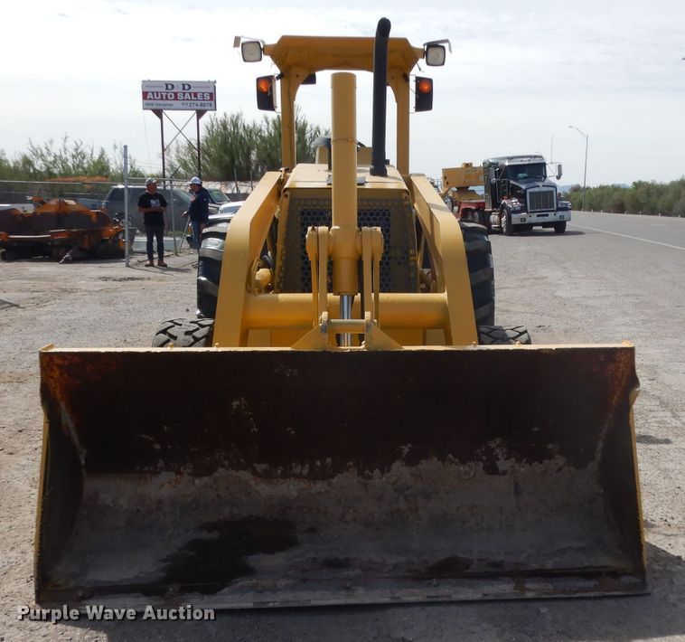 image for item DH2384 2000 John Deere 210LE  landscape tractor