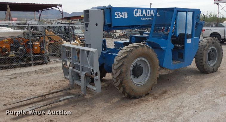 image for item DH2387 Gradall 534B  telehandler