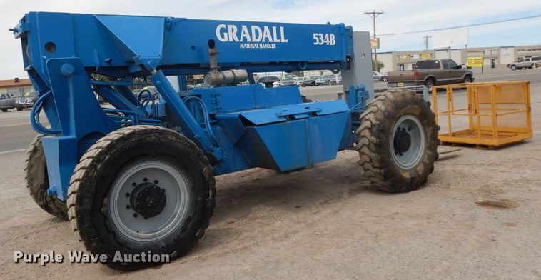 image for item DH2387 Gradall 534B  telehandler
