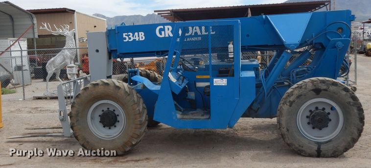 image for item DH2387 Gradall 534B  telehandler