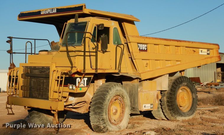 image for item DH2389 1995 Caterpillar 769C  off road haul truck