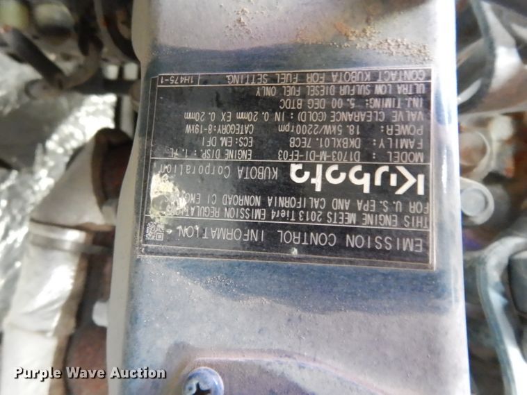 image for item DH2458 2013 Kubota U35-4 mini excavator