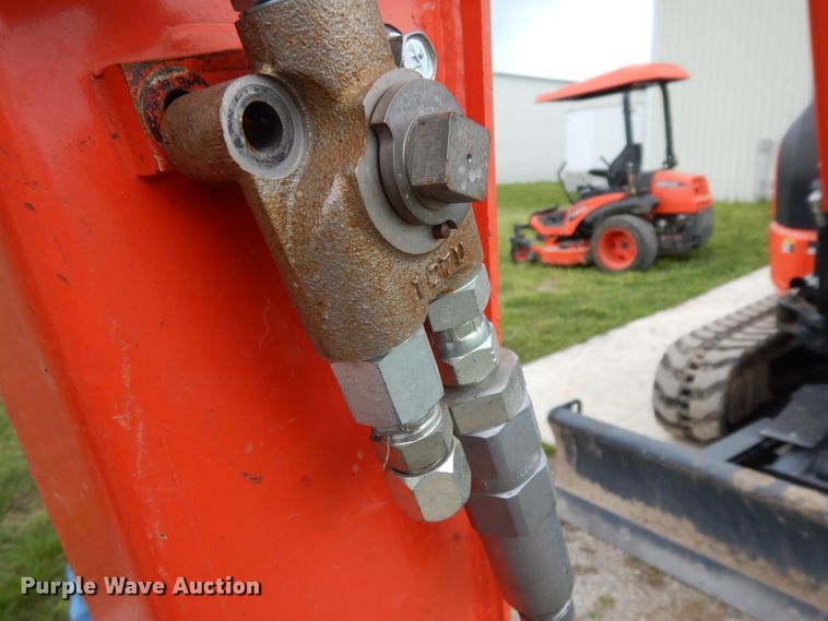 image for item DH2458 2013 Kubota U35-4 mini excavator