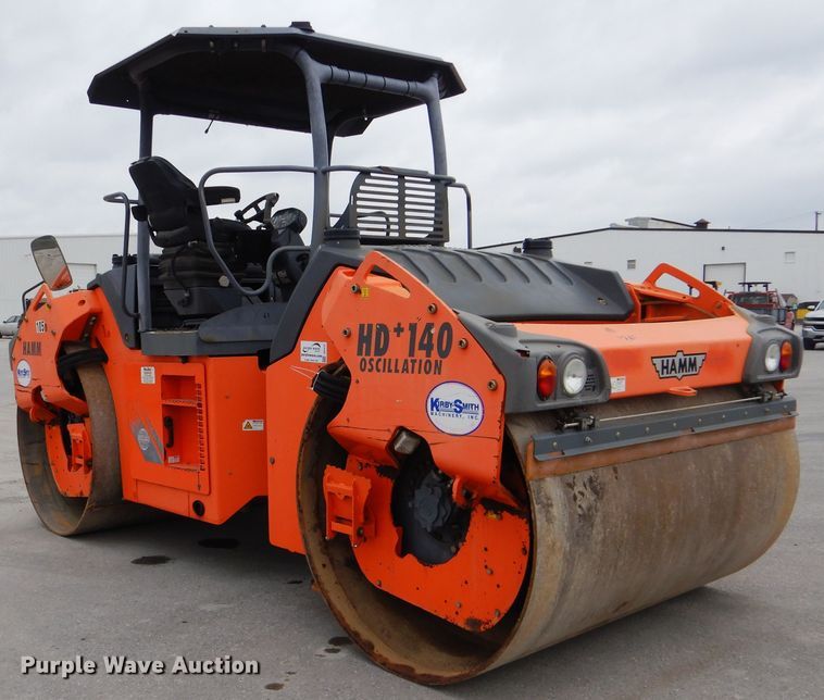 image for item DI2472 2010 Hamm HD140 double drum vibratory roller