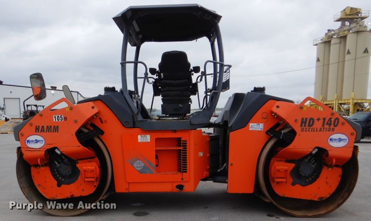 image for item DI2472 2010 Hamm HD140 double drum vibratory roller