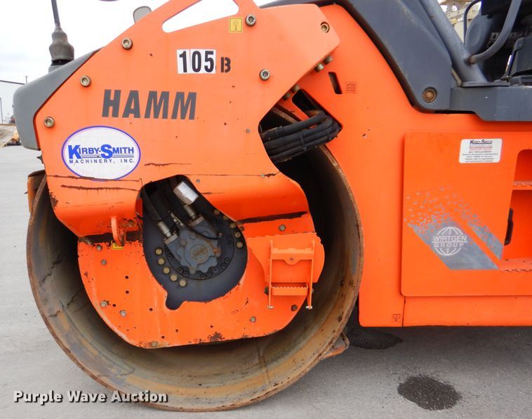 image for item DI2472 2010 Hamm HD140 double drum vibratory roller