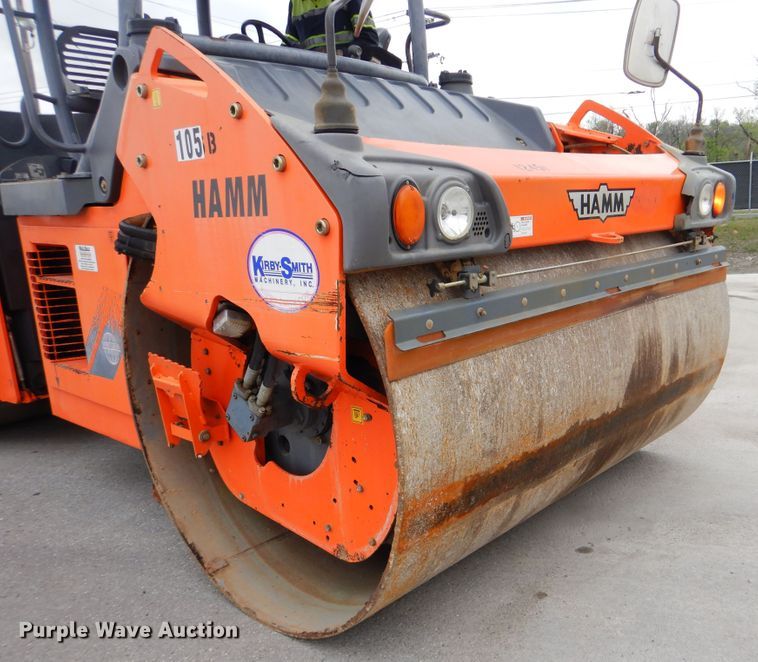 image for item DI2472 2010 Hamm HD140 double drum vibratory roller