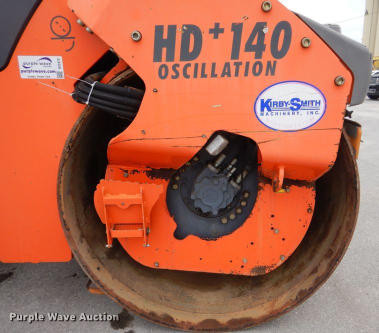 image for item DI2472 2010 Hamm HD140 double drum vibratory roller