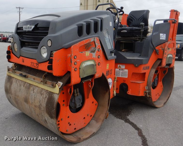 image for item DI2473 2013 Hamm HD13VV double drum vibratory roller