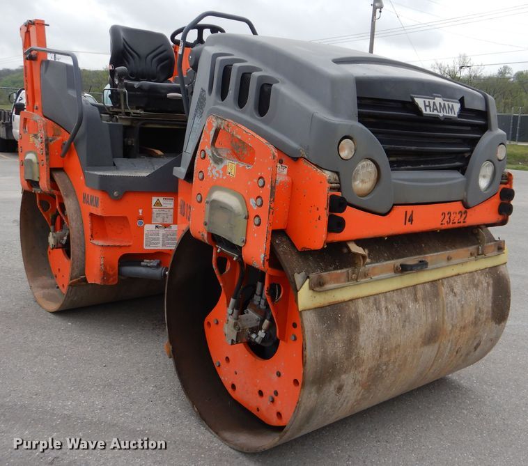 image for item DI2473 2013 Hamm HD13VV double drum vibratory roller