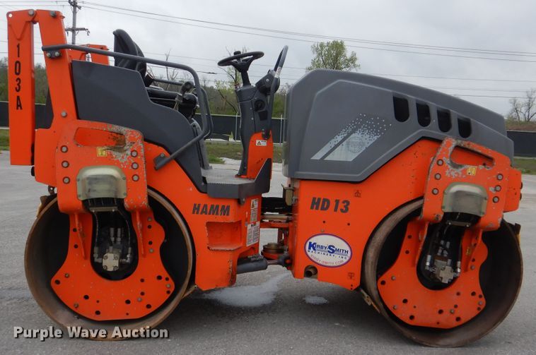 image for item DI2473 2013 Hamm HD13VV double drum vibratory roller