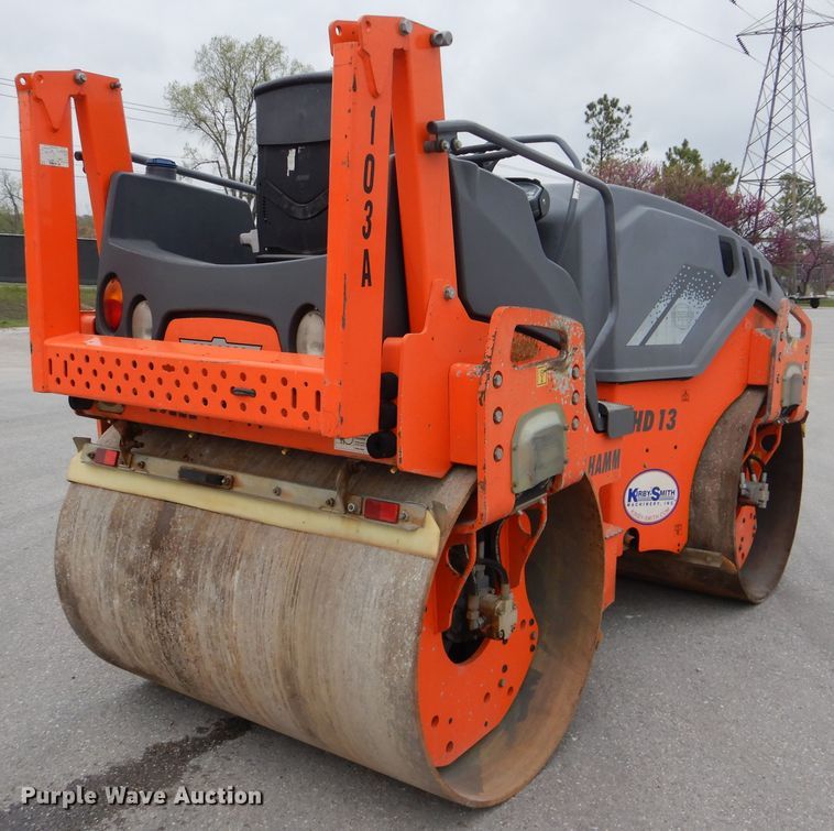 image for item DI2473 2013 Hamm HD13VV double drum vibratory roller