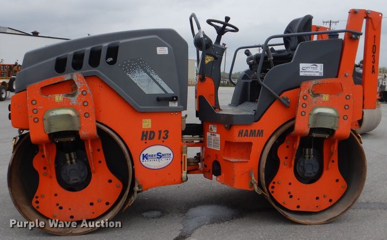 image for item DI2473 2013 Hamm HD13VV double drum vibratory roller