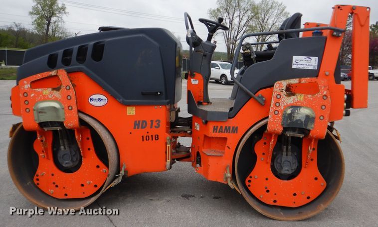 image for item DI2477 2013 Hamm HD13VV double drum vibratory roller