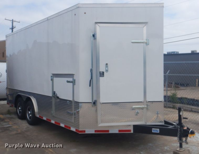image for item DI2480 2018 Manley Metal Works spray foam trailer