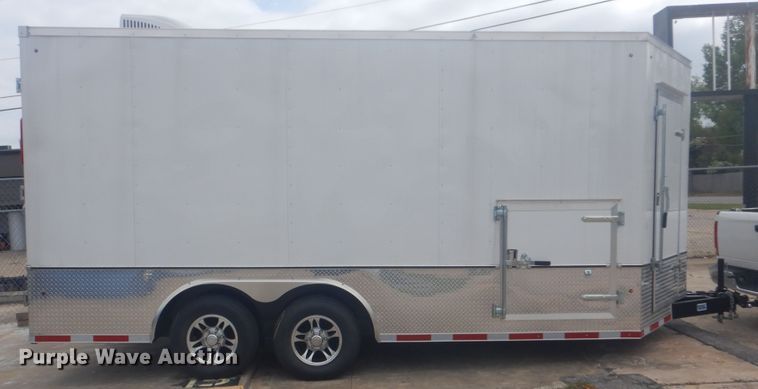 image for item DI2480 2018 Manley Metal Works spray foam trailer