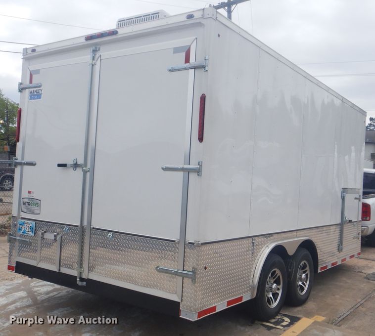 image for item DI2480 2018 Manley Metal Works spray foam trailer