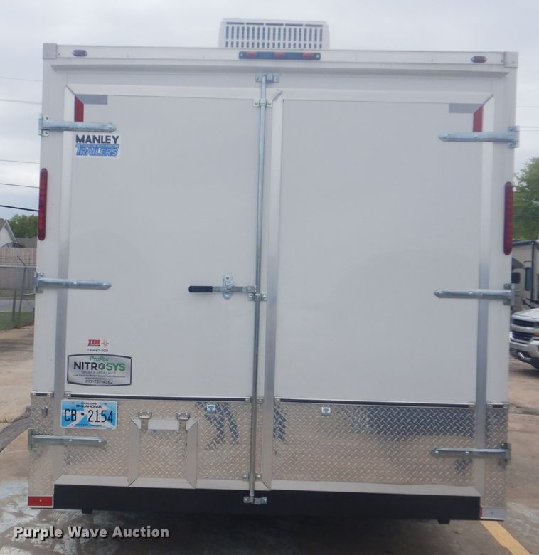 image for item DI2480 2018 Manley Metal Works spray foam trailer