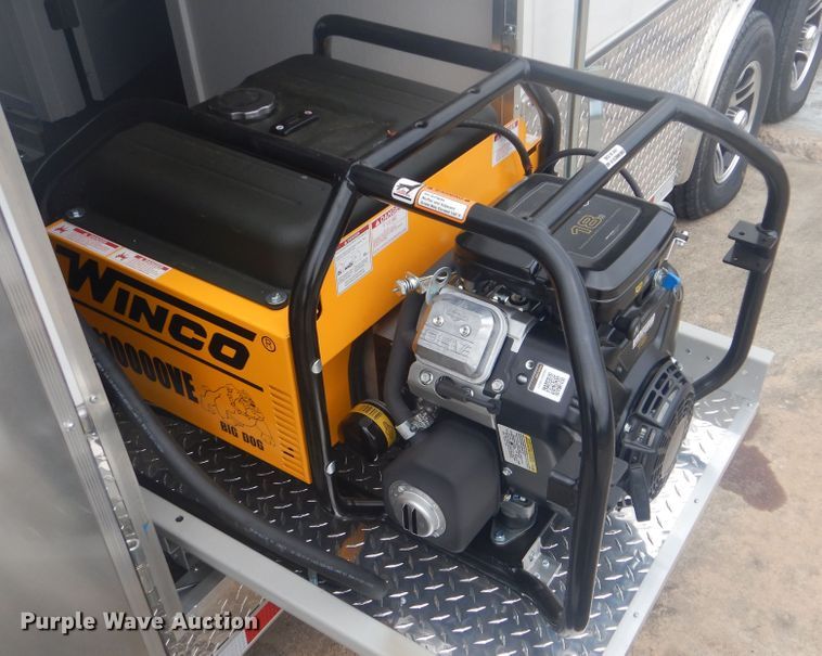 image for item DI2480 2018 Manley Metal Works spray foam trailer