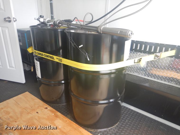 image for item DI2480 2018 Manley Metal Works spray foam trailer