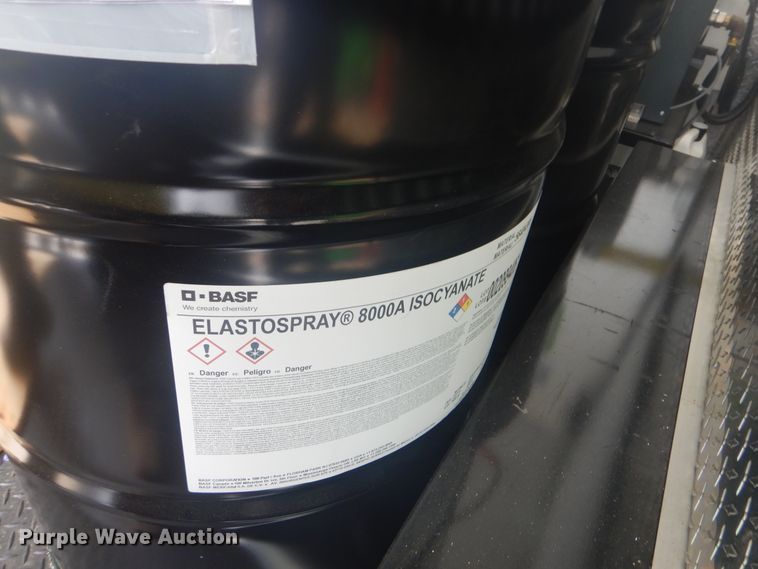 image for item DI2480 2018 Manley Metal Works spray foam trailer