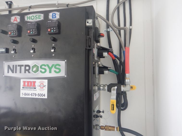 image for item DI2480 2018 Manley Metal Works spray foam trailer