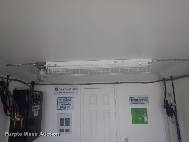 image for item DI2480 2018 Manley Metal Works spray foam trailer