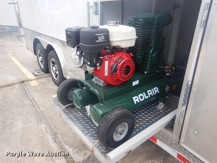 image for item DI2480 2018 Manley Metal Works spray foam trailer