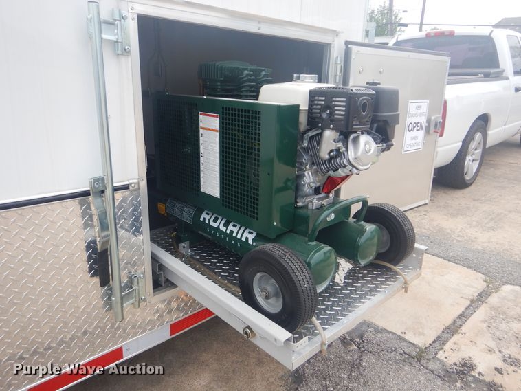 image for item DI2480 2018 Manley Metal Works spray foam trailer