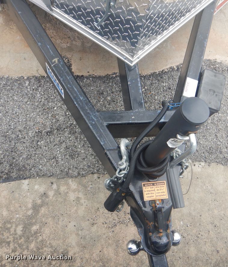 image for item DI2480 2018 Manley Metal Works spray foam trailer