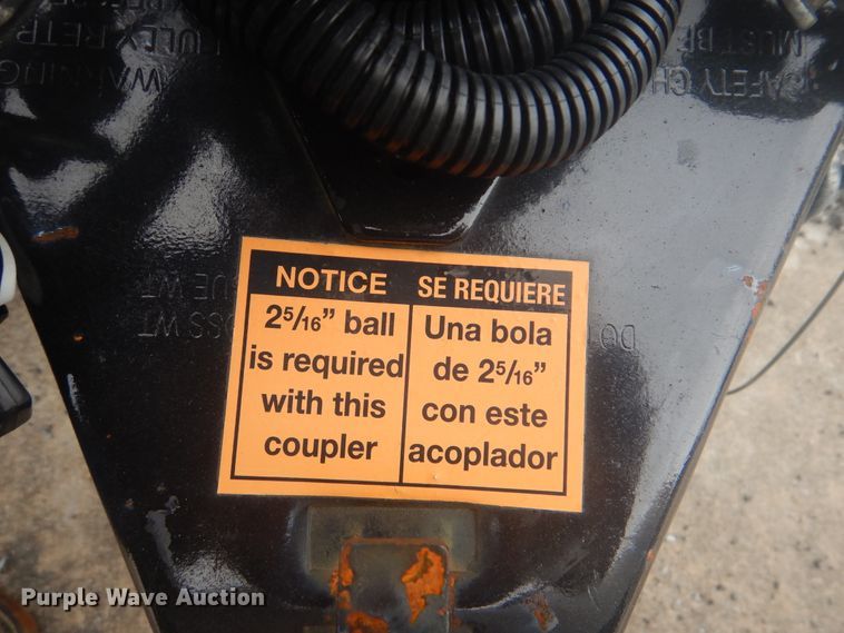 image for item DI2480 2018 Manley Metal Works spray foam trailer