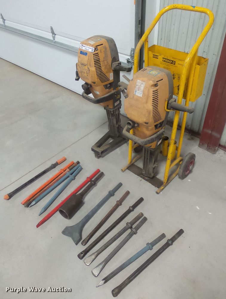 image for item EF9620 (2) Atlas Copco jack hammers