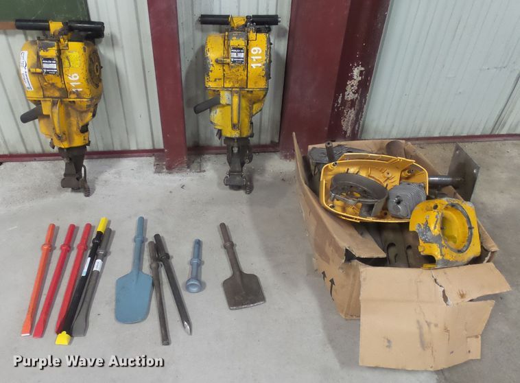 image for item EF9621 (2) Atlas Copco jack hammers