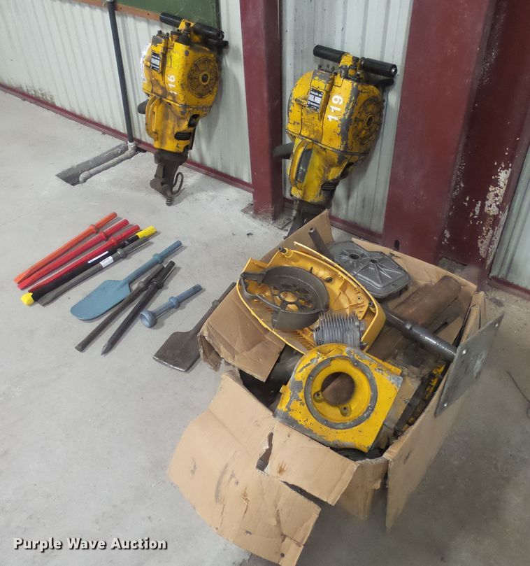 image for item EF9621 (2) Atlas Copco jack hammers