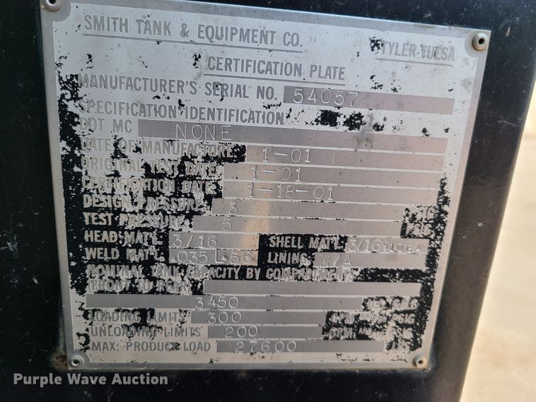 image for item EL9805 2008 International 4400 tank truck