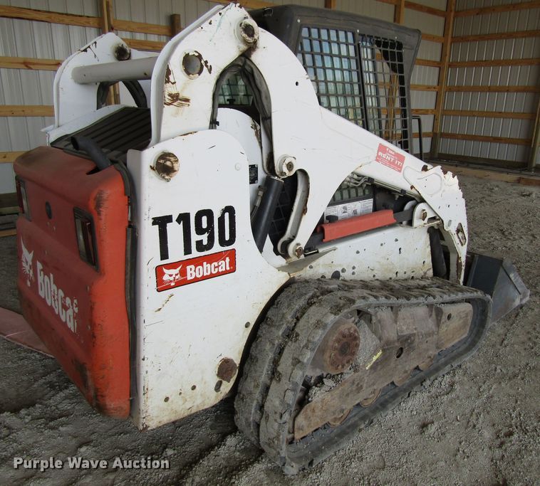 image for item FD9406 2012 Bobcat T190  tracked skid steer loader