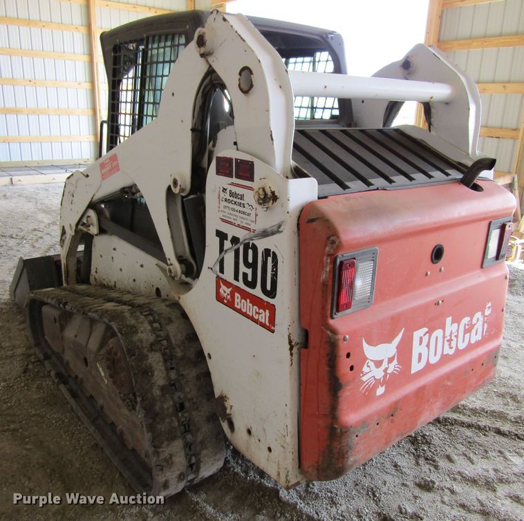 image for item FD9406 2012 Bobcat T190  tracked skid steer loader