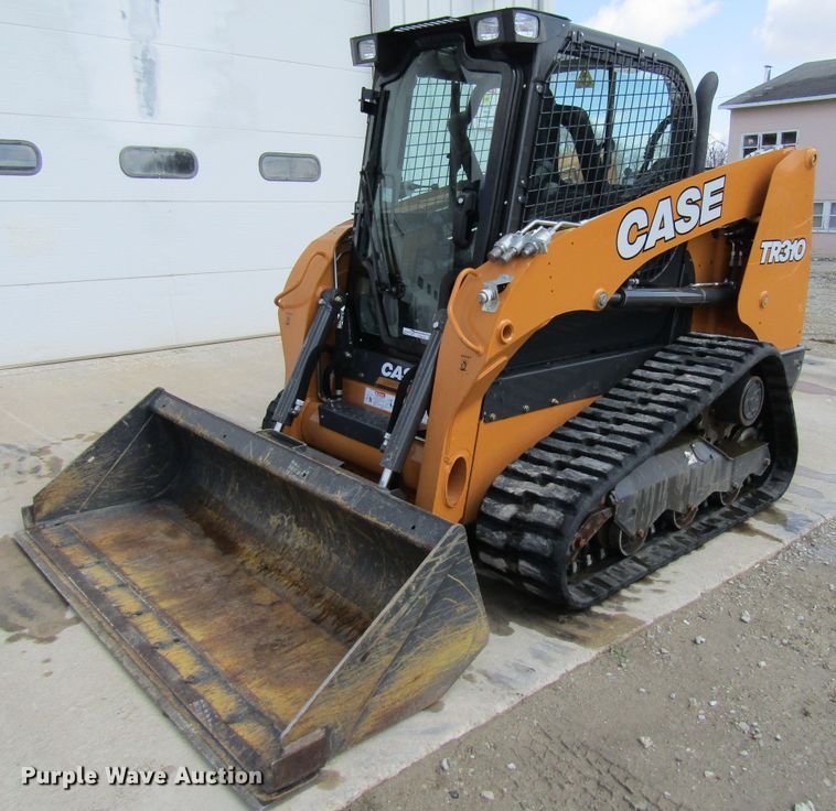 image for item FD9410 2017 Case TR310  tracked skid steer loader