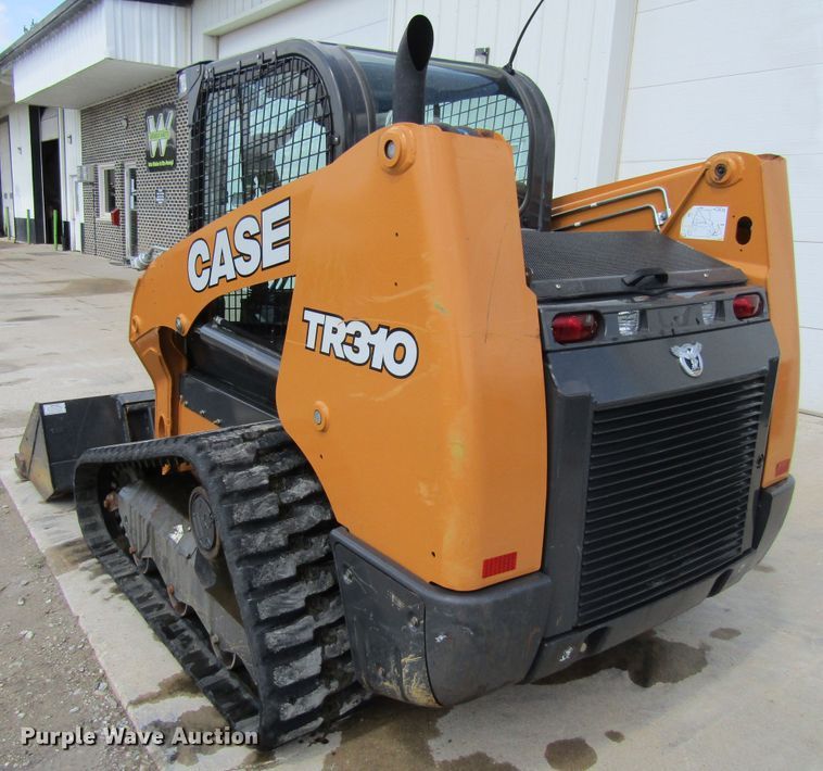 image for item FD9410 2017 Case TR310  tracked skid steer loader
