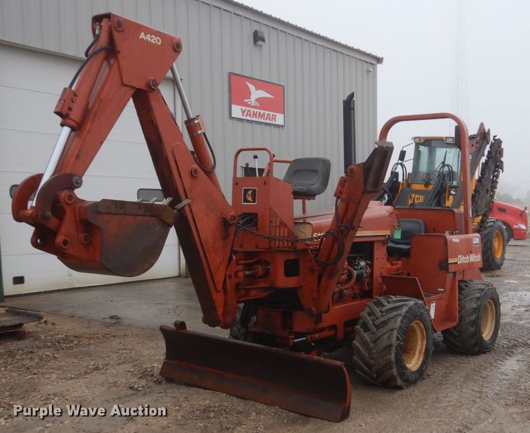 image for item FX9016 Ditch Witch 5110 trencher and trailer
