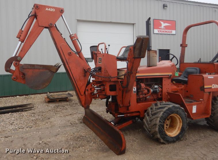image for item FX9016 Ditch Witch 5110 trencher and trailer