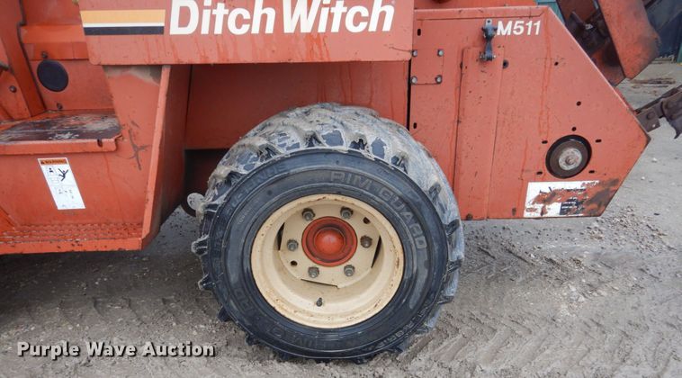 image for item FX9016 Ditch Witch 5110 trencher and trailer