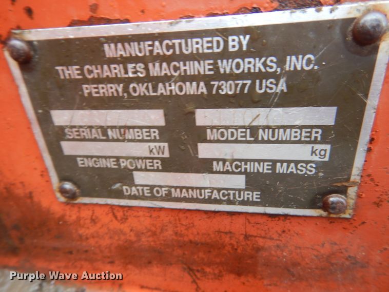 image for item FX9016 Ditch Witch 5110 trencher and trailer