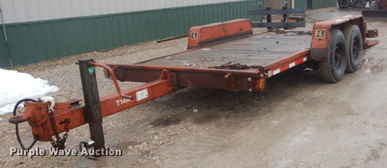 image for item FX9016 Ditch Witch 5110 trencher and trailer