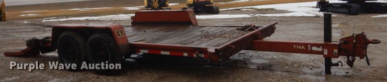 image for item FX9016 Ditch Witch 5110 trencher and trailer