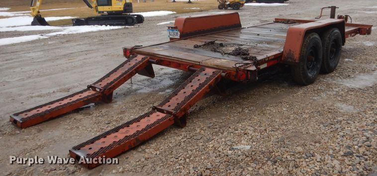 image for item FX9016 Ditch Witch 5110 trencher and trailer