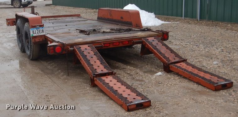 image for item FX9016 Ditch Witch 5110 trencher and trailer