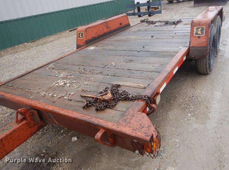 image for item FX9016 Ditch Witch 5110 trencher and trailer