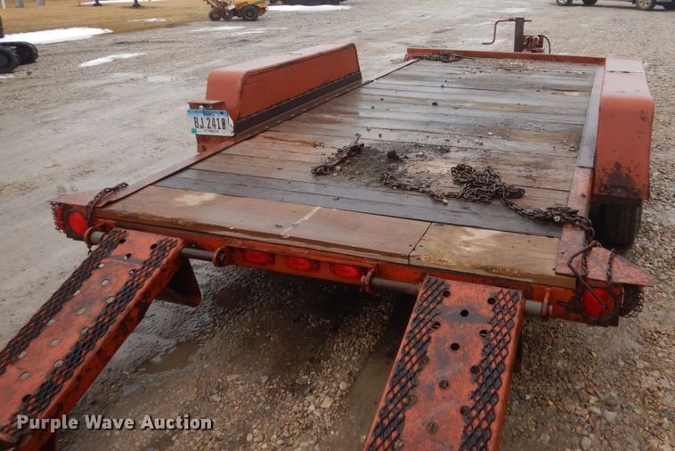 image for item FX9016 Ditch Witch 5110 trencher and trailer