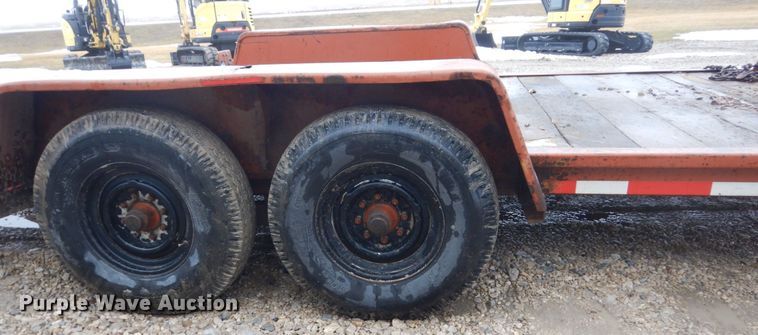 image for item FX9016 Ditch Witch 5110 trencher and trailer